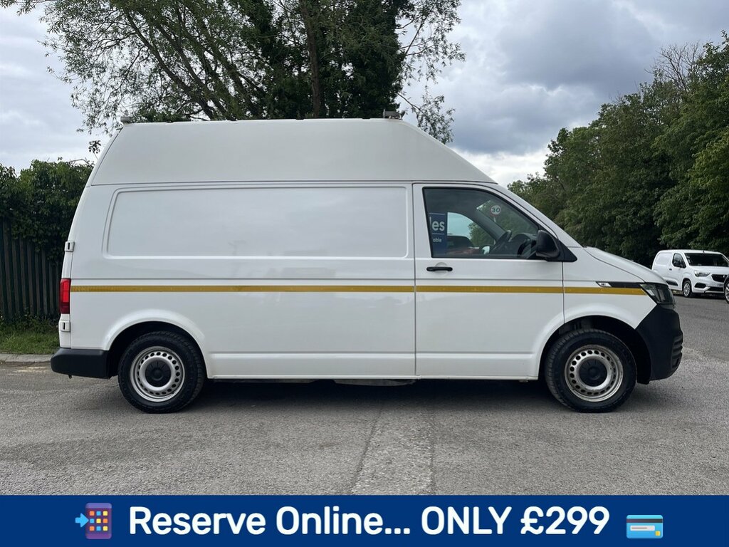 Volkswagen Transporter 2.0 Tdi T32 Startline 4Motion Lwb High Roof Euro 6 SK22XAY White #4