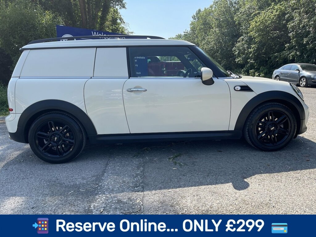 Mini Clubvan 1.6 Cooper D Euro 5 Ss White #4