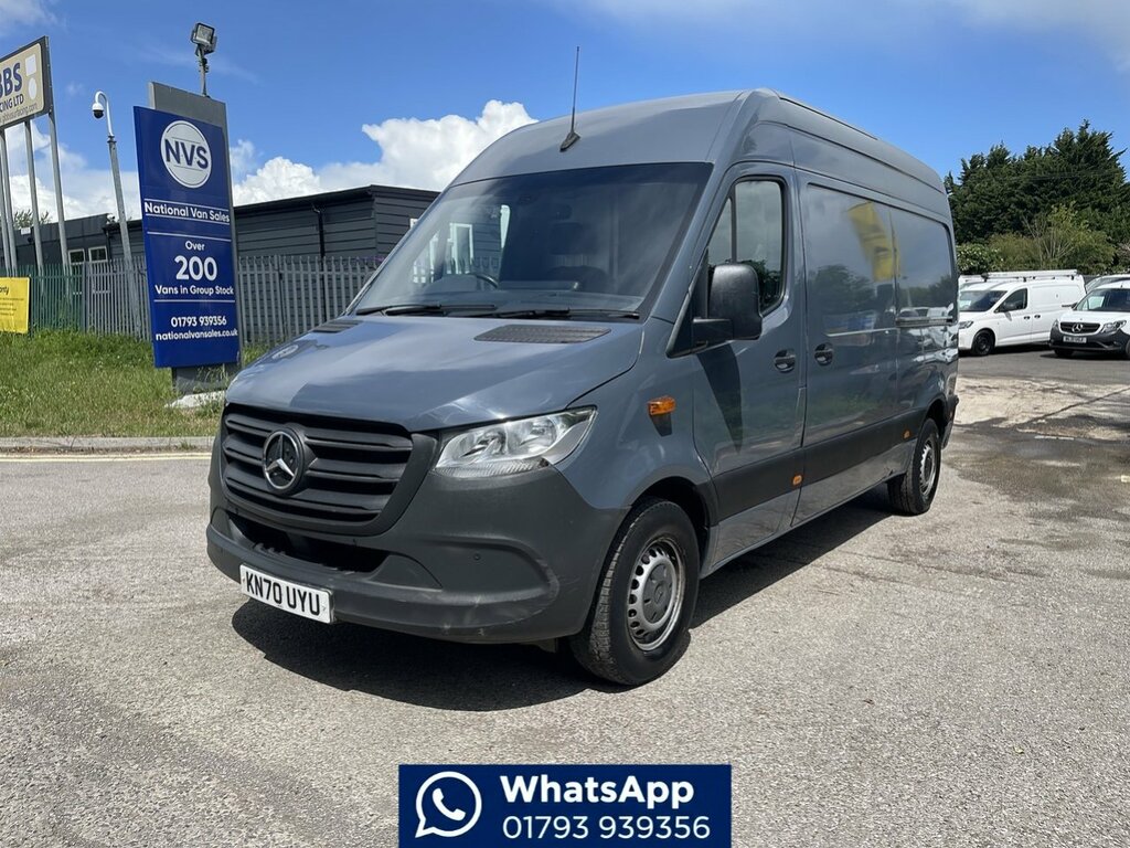 Mercedes-Benz eSprinter 55Kwh Progressive Fwd L2 H2 20Kw Charger Grey #3