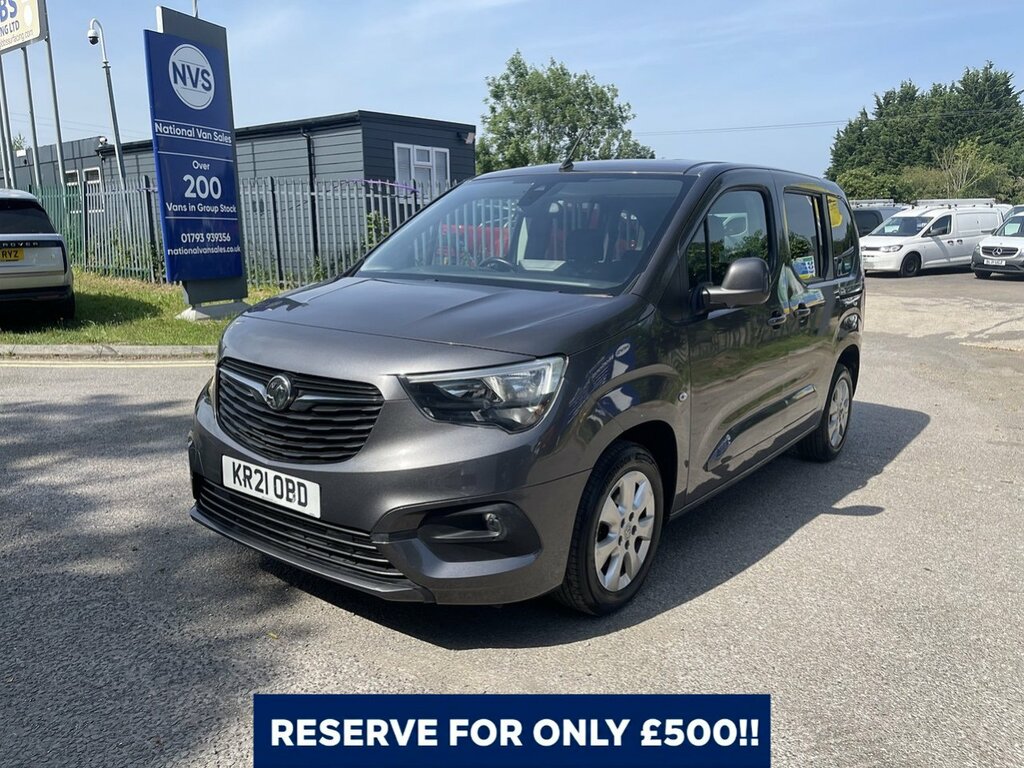 Vauxhall Combo Life 1.2 Turbo Se Euro 6 Ss KR21OBD Grey #2