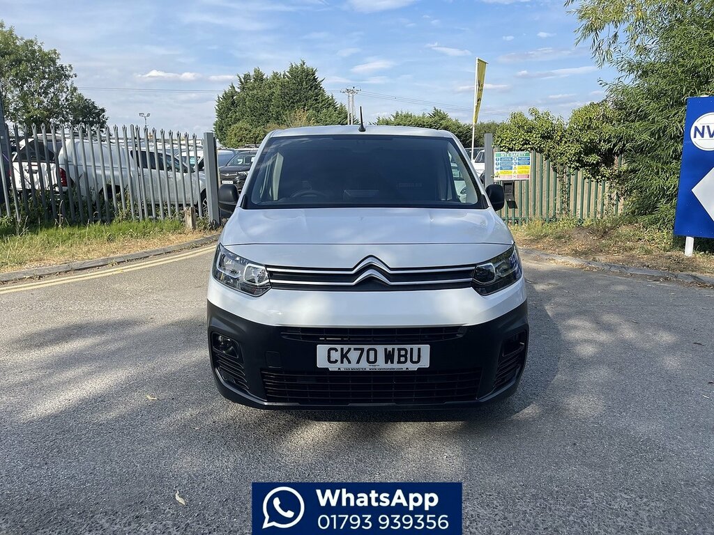 Citroen Berlingo 1.5 Bluehdi 650 Enterprise M Swb Euro 6 Ss CK70WBU White #3