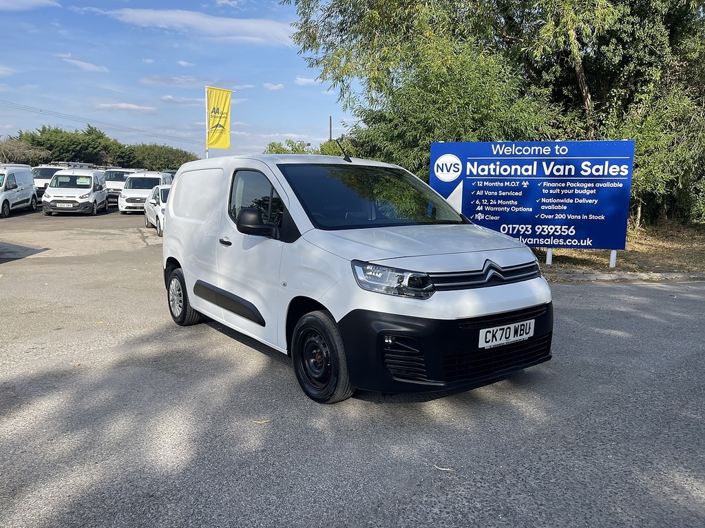 Citroen Berlingo 1.5 Bluehdi 650 Enterprise M Swb Euro 6 Ss CK70WBU White