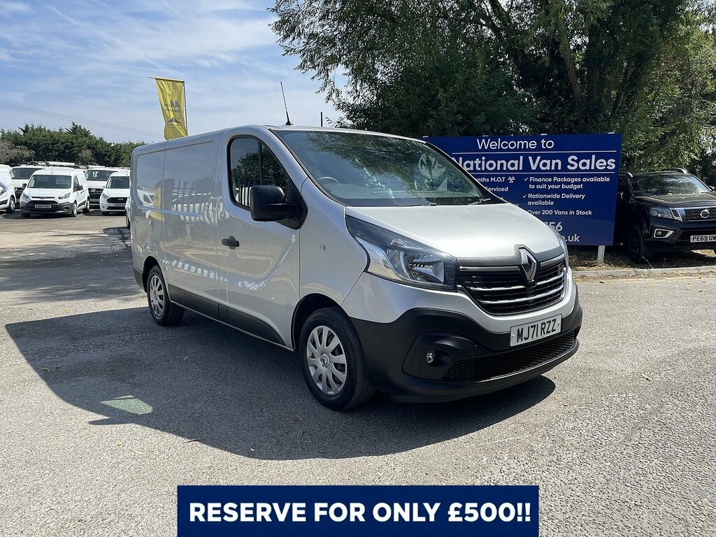 Renault Trafic 2.0 Dci Energy 28 Business Swb Standard Roof Euro MJ71RZZ Silver #2