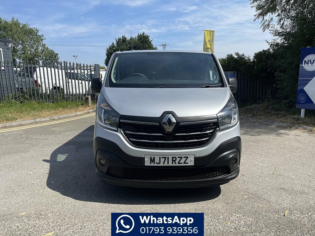 Renault Trafic 2.0 Dci Energy 28 Business Swb Standard Roof Euro MJ71RZZ Silver #3