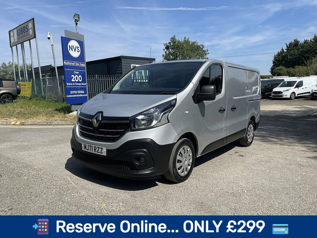 Renault Trafic 2.0 Dci Energy 28 Business Swb Standard Roof Euro MJ71RZZ Silver #4
