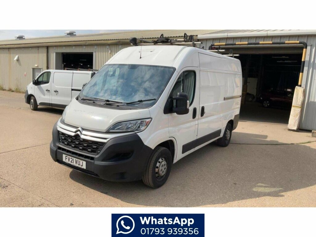 Citroen Relay 2.2 Bluehdi 35 Enterprise L2 High Roof Euro 6 Ss FV21VUJ White #2