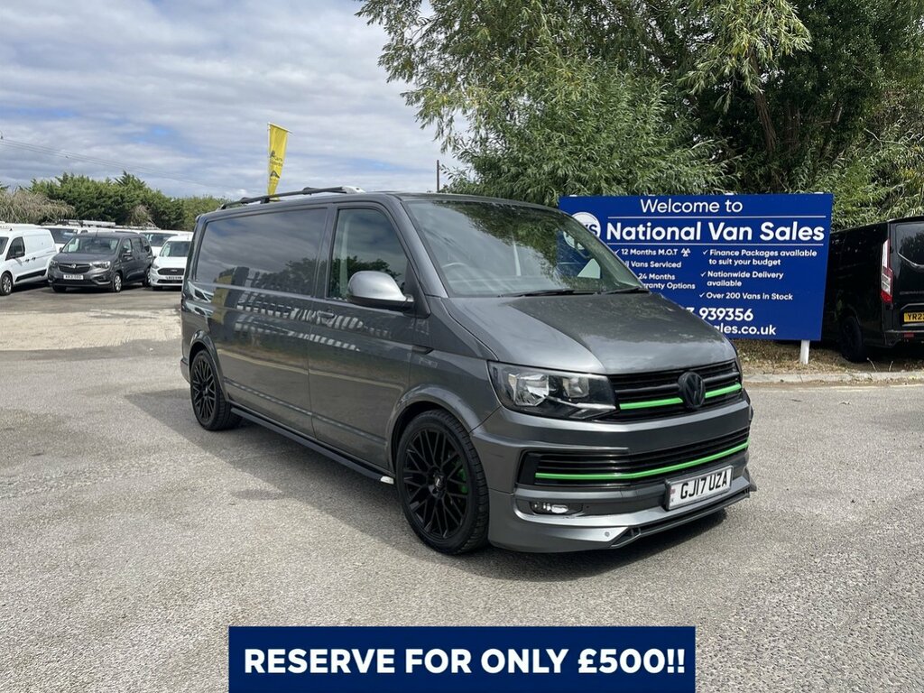 Volkswagen Transporter 2.0 Tdi T30 Bluemotion Tech Highline Fwd Lwb Euro GJ17UZA Grey #2