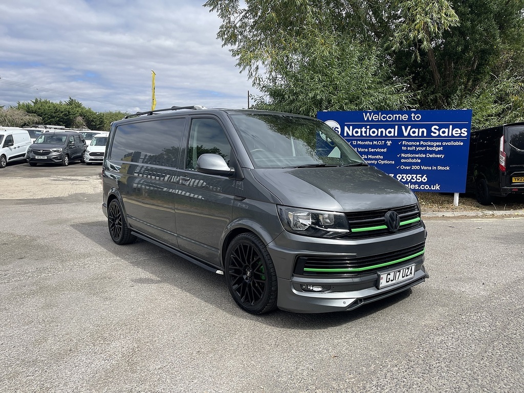 Volkswagen Transporter 2.0 Tdi T30 Bluemotion Tech Highline Fwd Lwb Euro GJ17UZA Grey