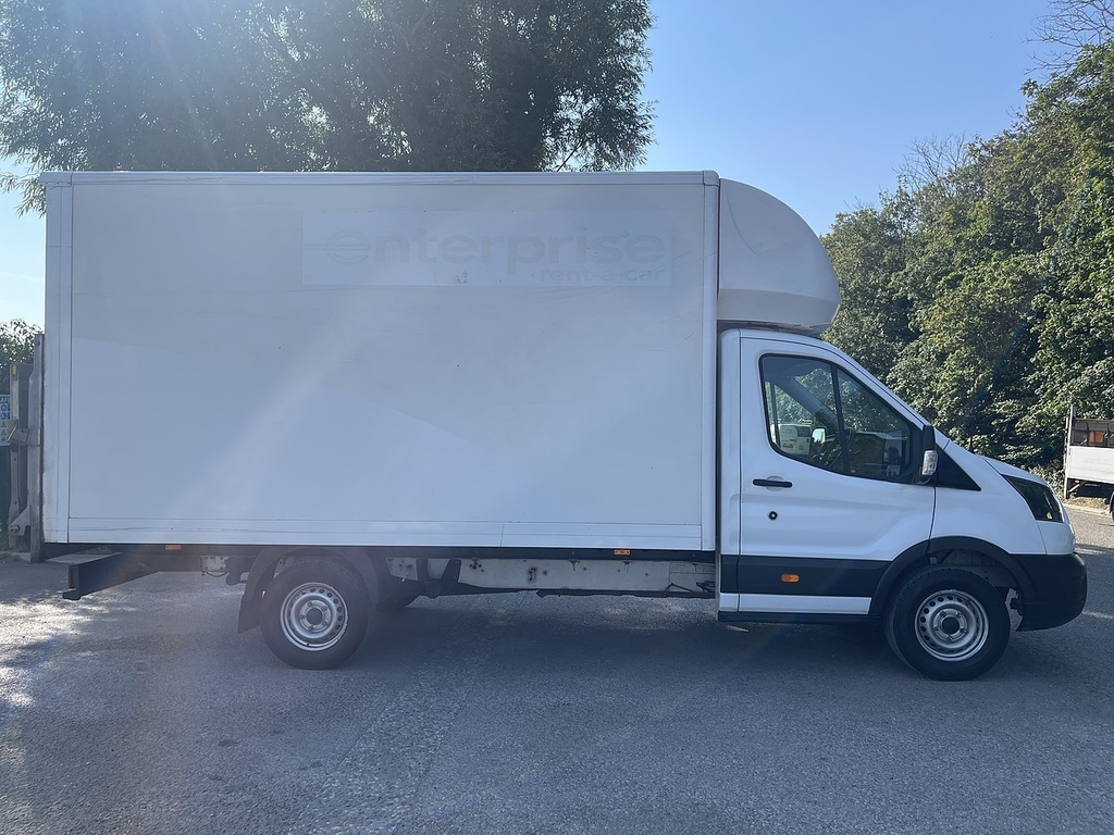 Ford Transit Custom 2.0 350 Ecoblue Hd Leader Chassis Cab M White #6