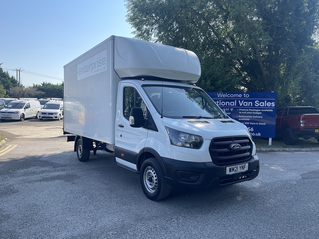 Ford Transit Custom 2.0 350 Ecoblue Hd Leader Chassis Cab M White