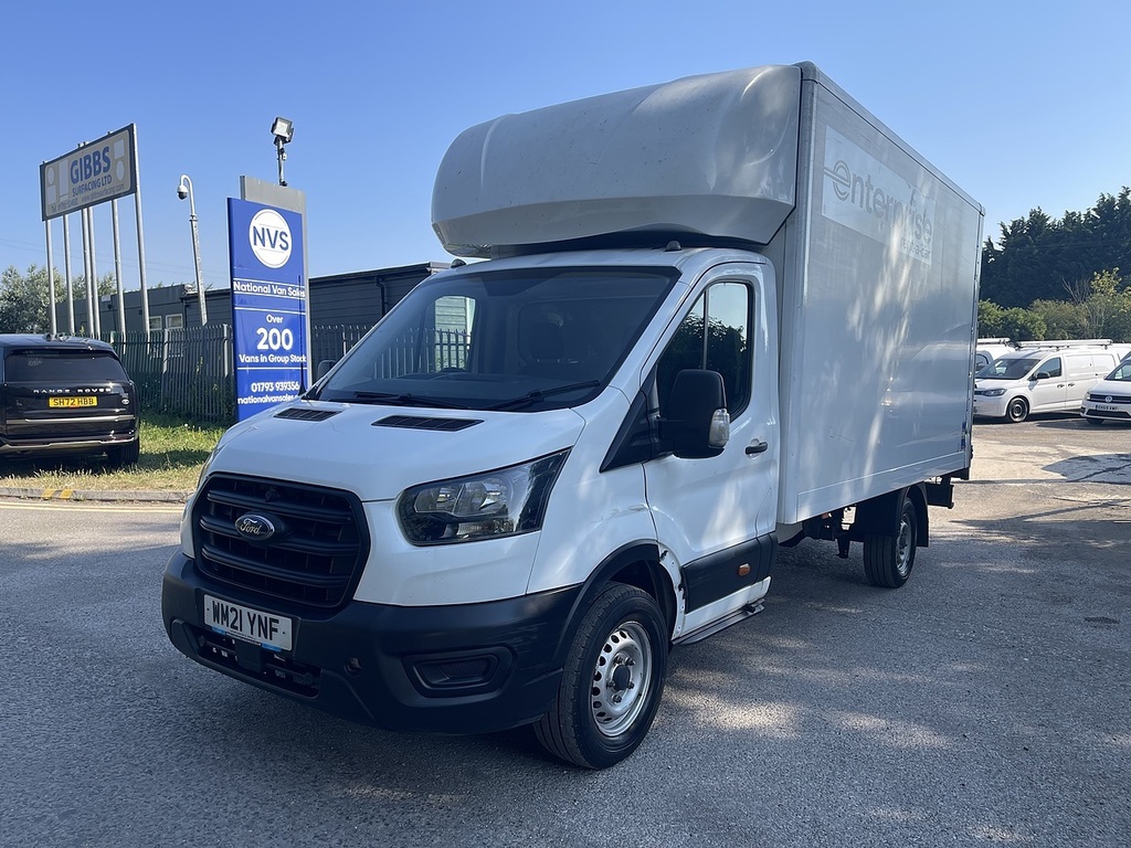 Ford Transit Custom 2.0 350 Ecoblue Hd Leader Chassis Cab M White #3