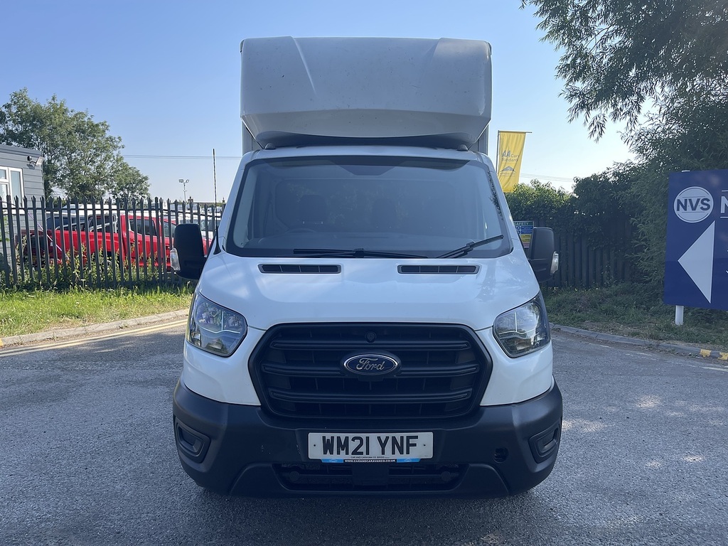 Ford Transit Custom 2.0 350 Ecoblue Hd Leader Chassis Cab M White #2