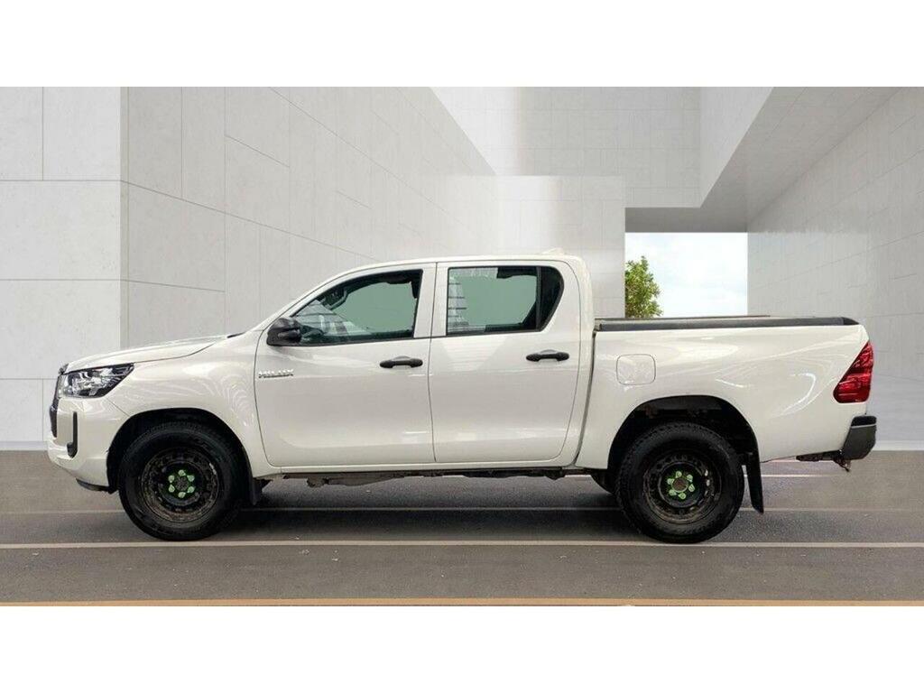 Toyota HILUX 2.4 D-4d Active Extra Cab Pickup 4Wd Euro 6 Ss White #3