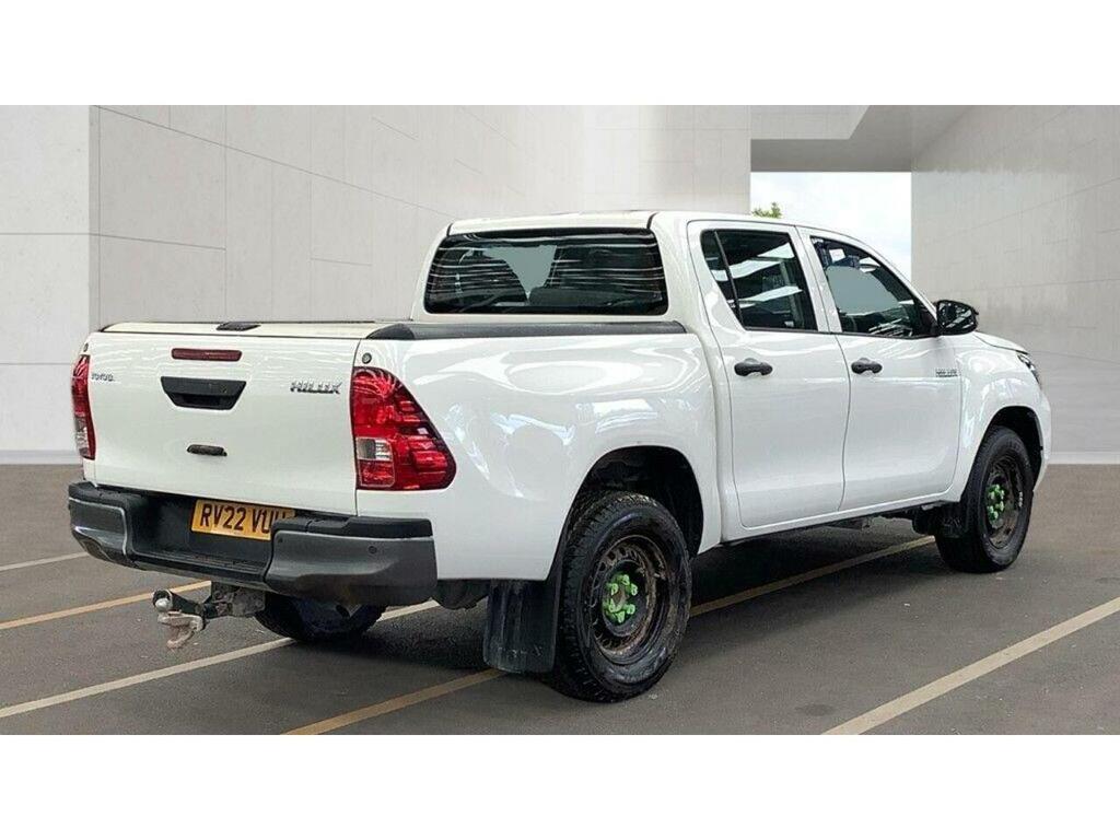 Toyota HILUX 2.4 D-4d Active Extra Cab Pickup 4Wd Euro 6 Ss White #6