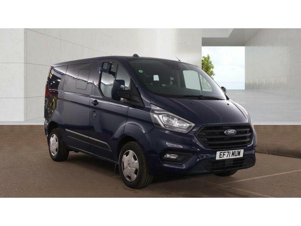 Ford Transit Custom 2.0 320 Ecoblue Trend Crew Van L1 H1 Euro 6 Ss Blue