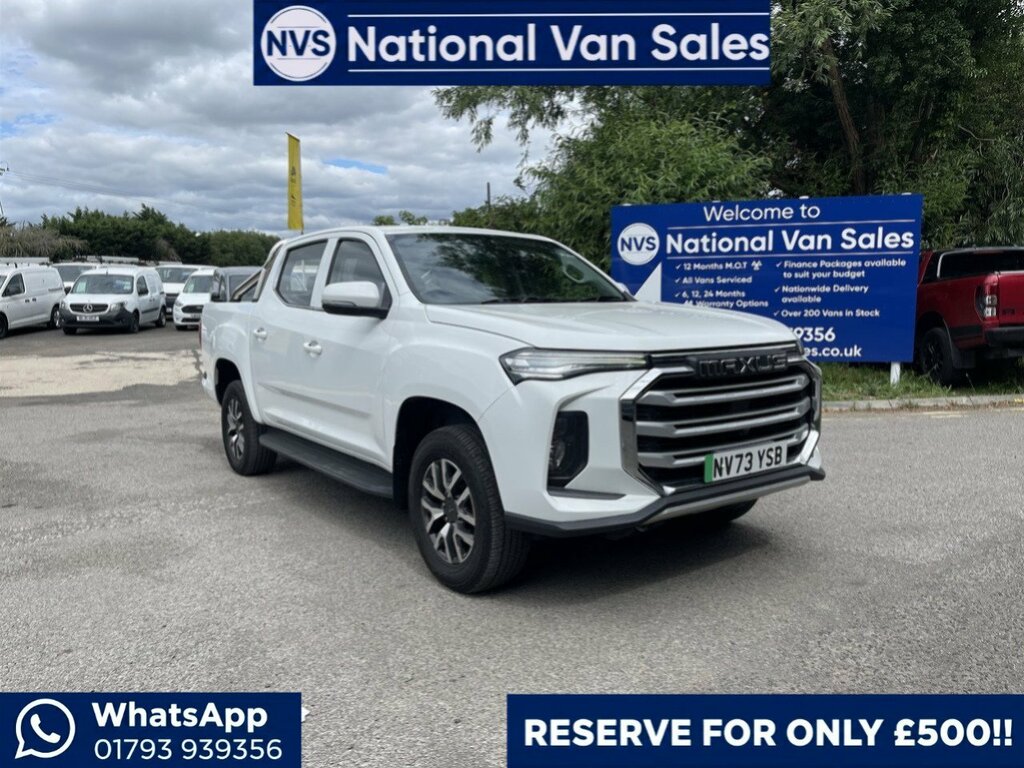 Maxus T90 T90ev Elite Pickup White #2