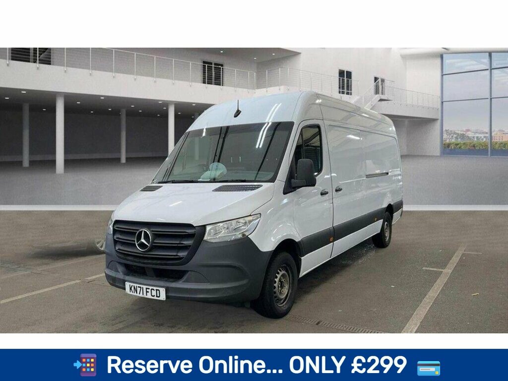 Mercedes-Benz Sprinter Sprinter Progressive Panel Van 1 White #3