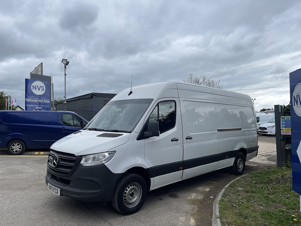 Mercedes-Benz Sprinter 2.0 315 Cdi Premium Rwd L3 H2 Euro 6 Ss White #13