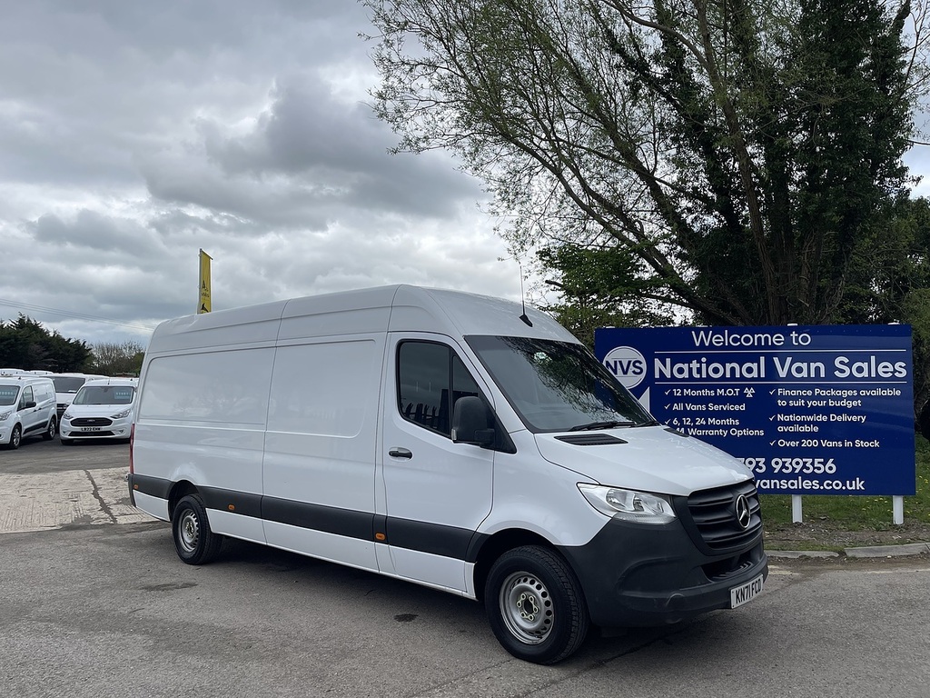 Mercedes-Benz Sprinter 2.0 315 Cdi Premium Rwd L3 H2 Euro 6 Ss White #11