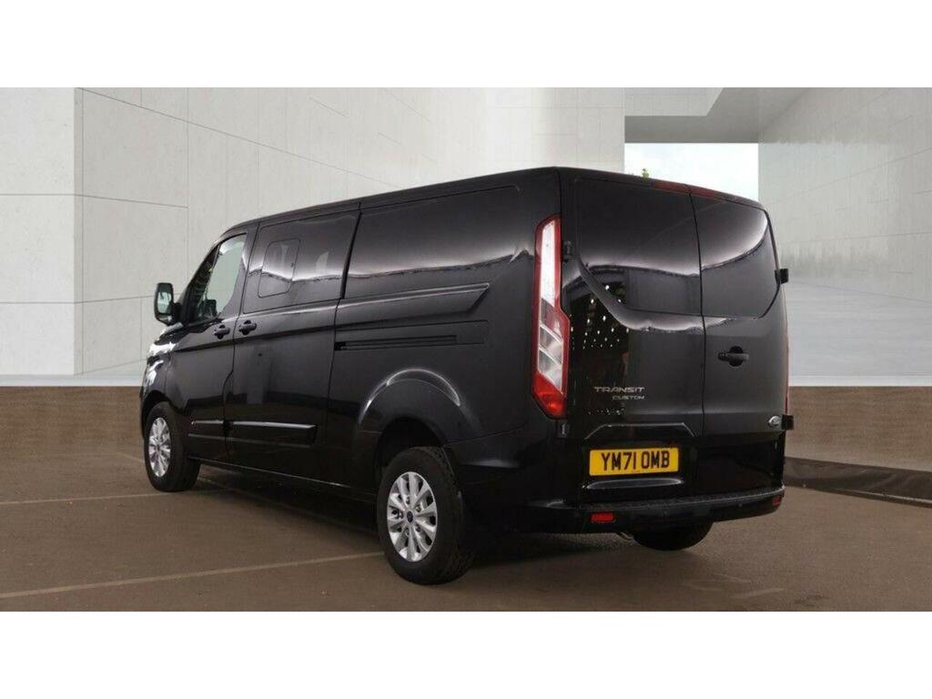 Ford Transit Custom 2.0 320 Ecoblue Limited Crew Van L2 H1 Euro 6 Ss Black #6