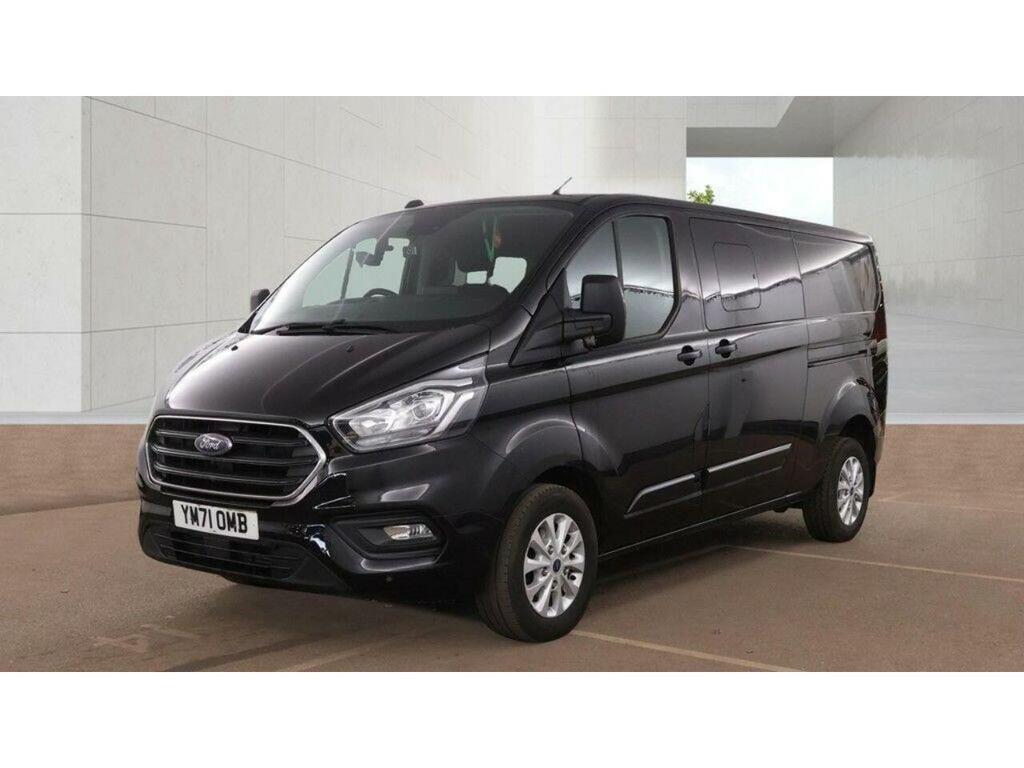 Ford Transit Custom 2.0 320 Ecoblue Limited Crew Van L2 H1 Euro 6 Ss Black #4