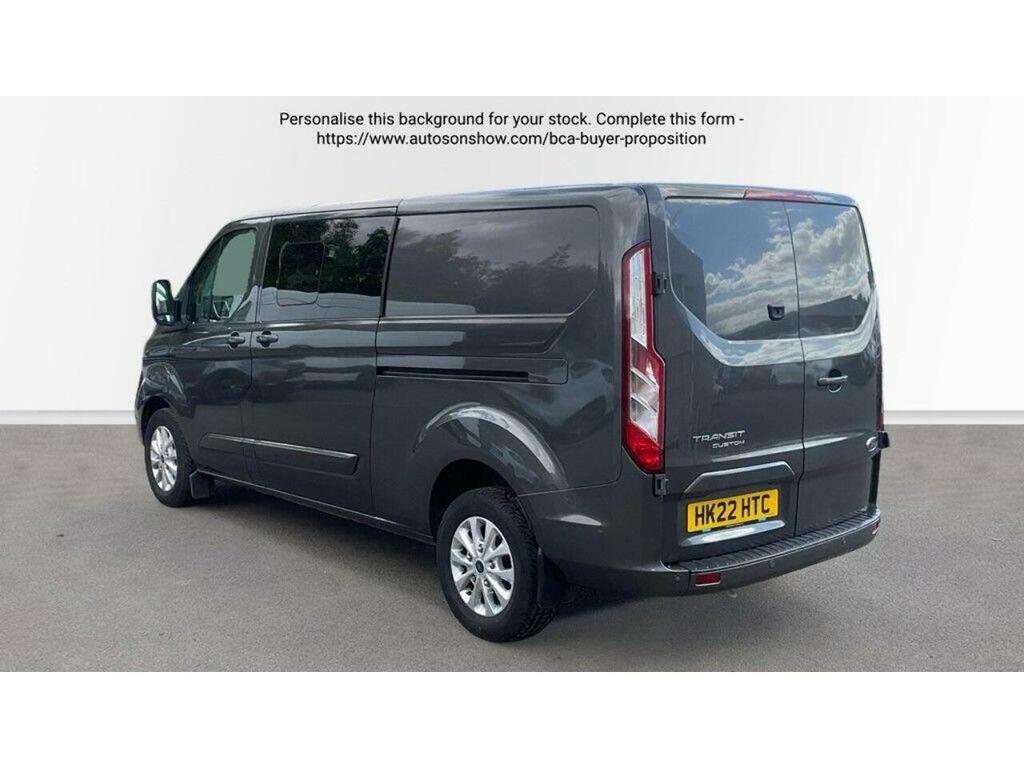 Ford Transit Custom 2.0 320 Ecoblue Limited Crew Van L2 H1 Euro 6 Ss Grey #4
