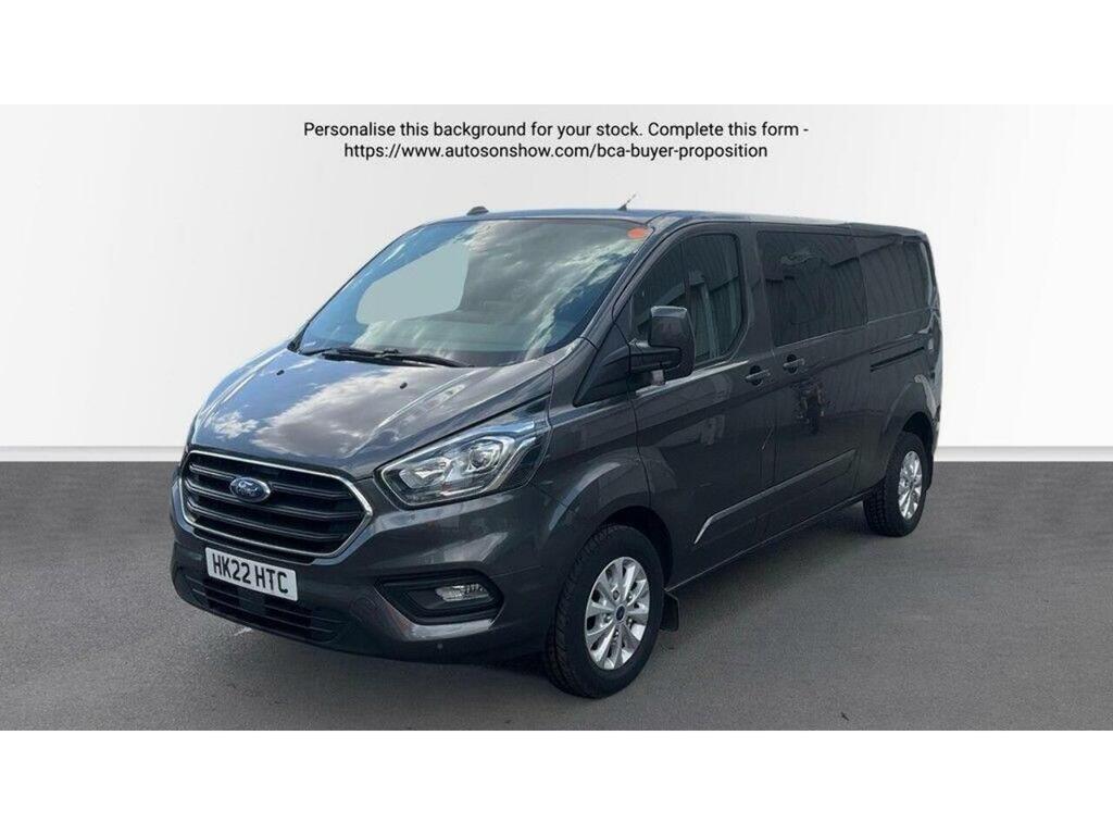 Ford Transit Custom 2.0 320 Ecoblue Limited Crew Van L2 H1 Euro 6 Ss Grey #2