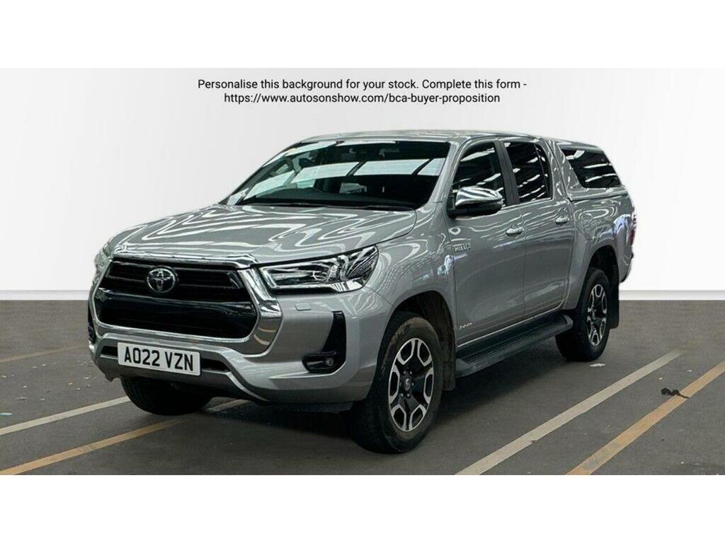 Toyota HILUX 2.8 D-4d Invincible 4Wd Euro 6 Ss Silver #2