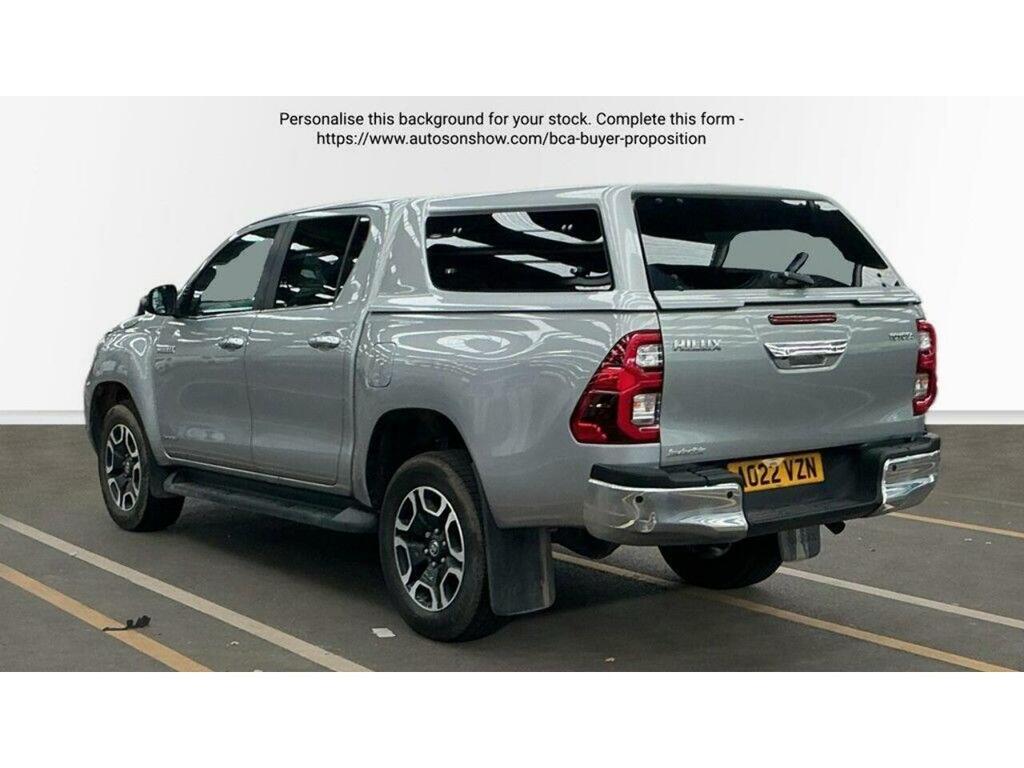 Toyota HILUX 2.8 D-4d Invincible 4Wd Euro 6 Ss Silver #4