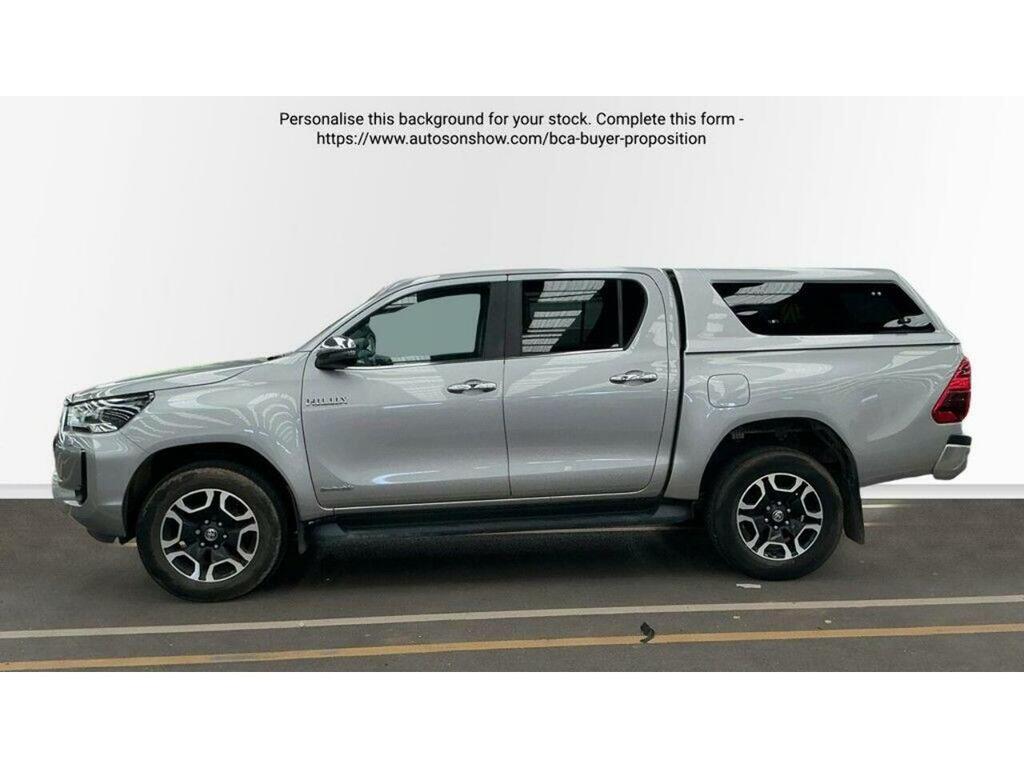 Toyota HILUX 2.8 D-4d Invincible 4Wd Euro 6 Ss Silver #3