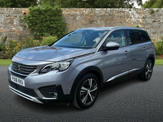 Peugeot 5008 1.2 Puretech Allure Suv Euro 6 PX18KKU Grey #3