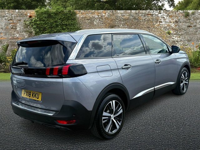 Peugeot 5008 1.2 Puretech Allure Suv Euro 6 PX18KKU Grey #6