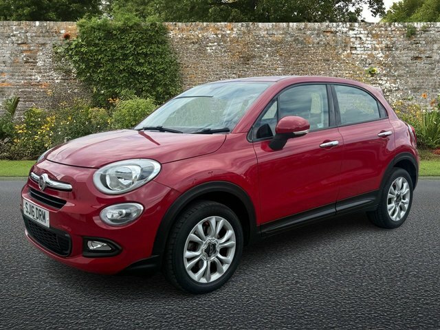 Fiat 500X 1.6 E-torq Pop Star Suv Euro 6 SJ16DRM Red #3