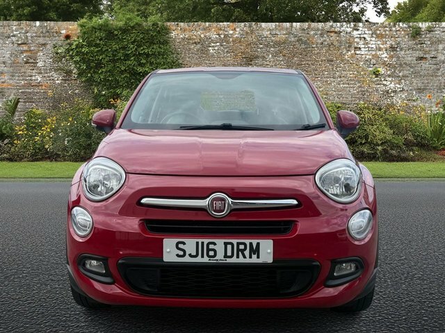 Fiat 500X 1.6 E-torq Pop Star Suv Euro 6 SJ16DRM Red #2