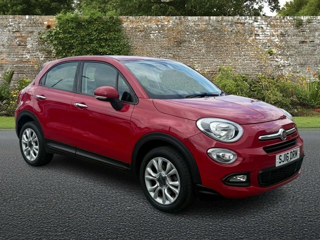 Fiat 500X 1.6 E-torq Pop Star Suv Euro 6 SJ16DRM Red