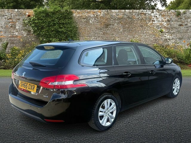 Peugeot 308 SW 1.6 Bluehdi Active Estate Euro 6 Black #6