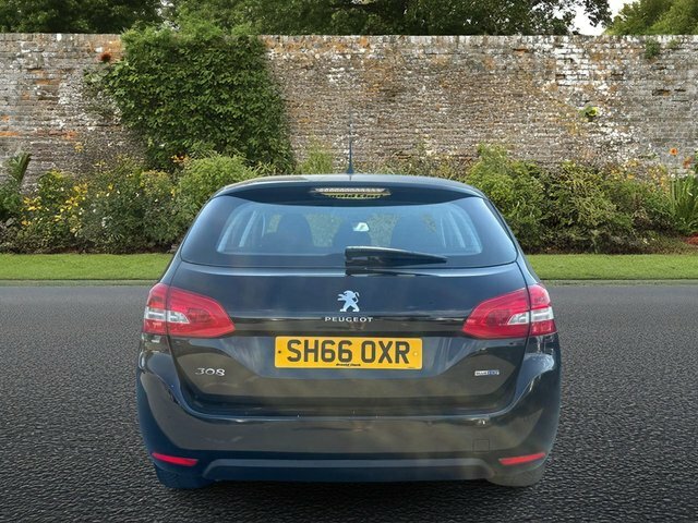 Peugeot 308 SW 1.6 Bluehdi Active Estate Euro 6 Black #5