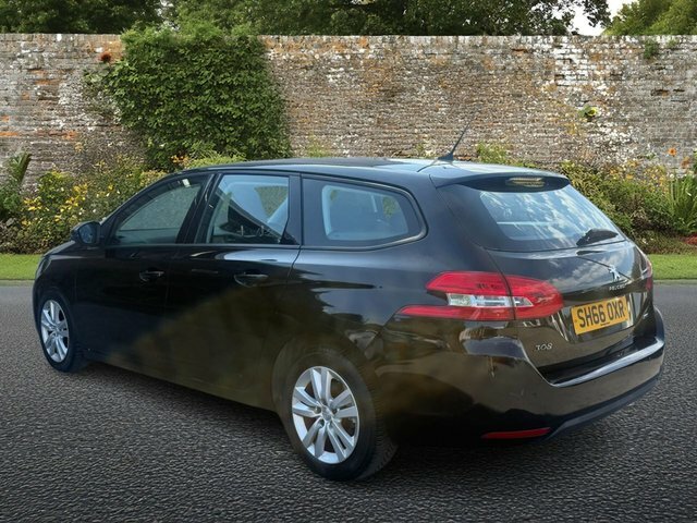 Peugeot 308 SW 1.6 Bluehdi Active Estate Euro 6 Black #4