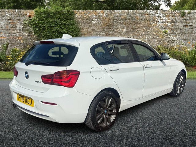 BMW 1 Series 1.5 116D Sport Hatchback Euro 6 White #4