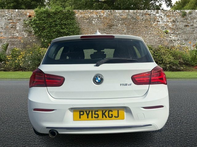 BMW 1 Series 1.5 116D Sport Hatchback Euro 6 White #5