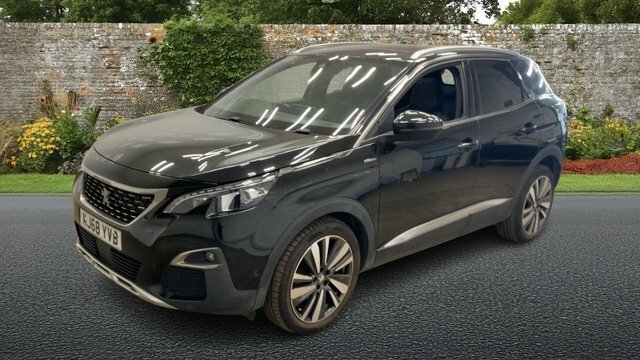 Peugeot 3008 1.5 Bluehdi Gt Line Premium Suv Black #3