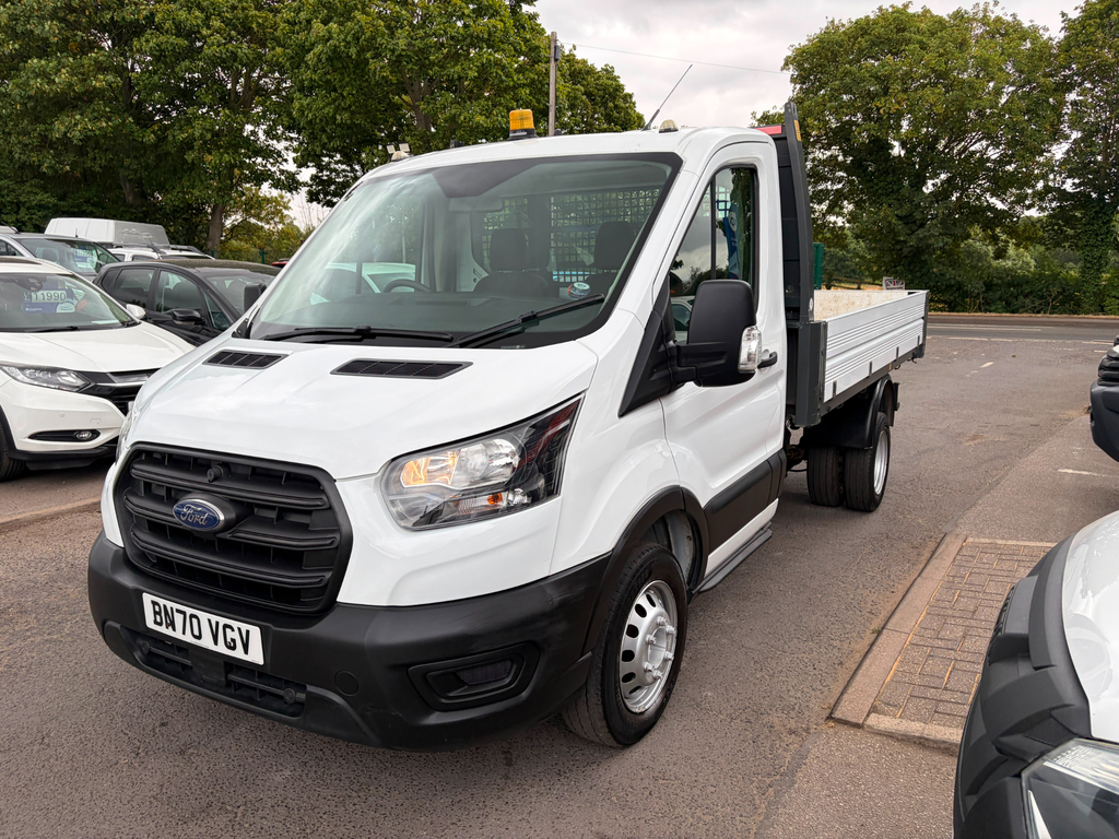 Ford Transit Custom 350 Leader L2 Mwb Tipper Ecoblue 170Drw BN70VGV White #5