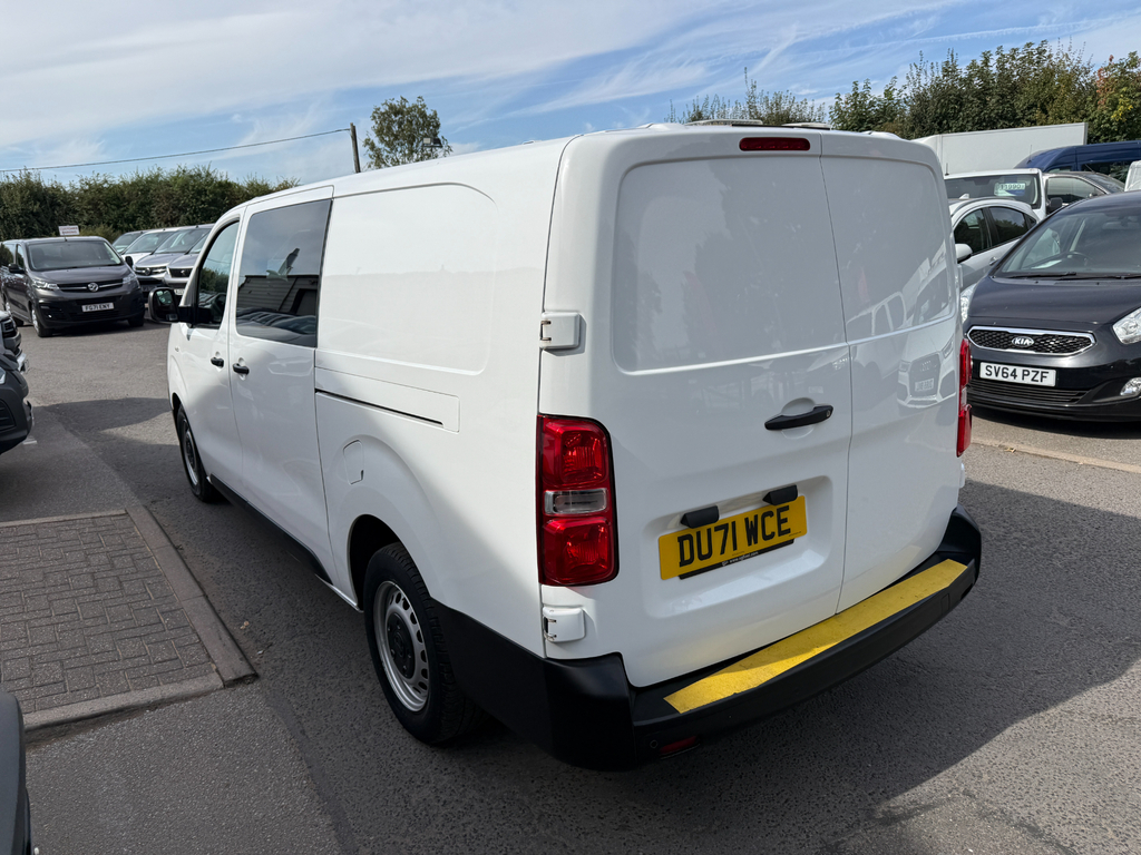 Vauxhall Vivaro L2h1 F3100 Dynamic Combi Crew Van Lwb Ac White #3
