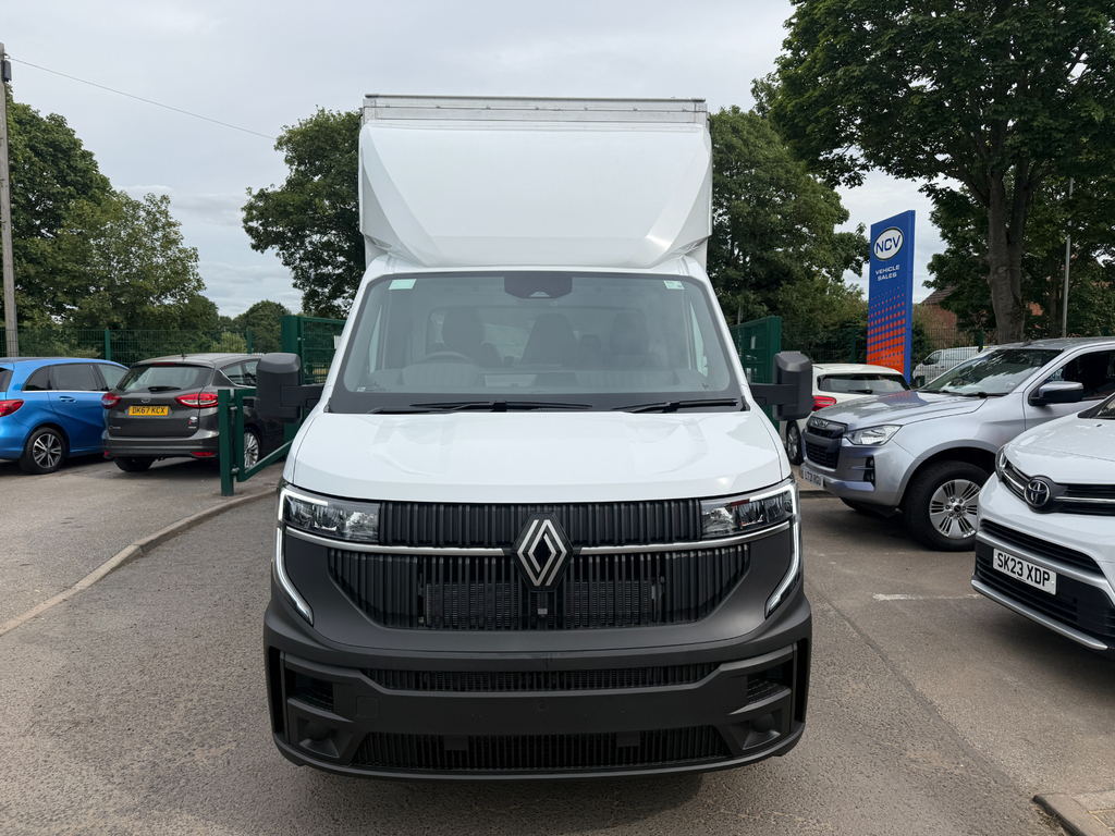 Renault Master Ll35 Advance Blue Dci 150 Curtain Side Van White #6