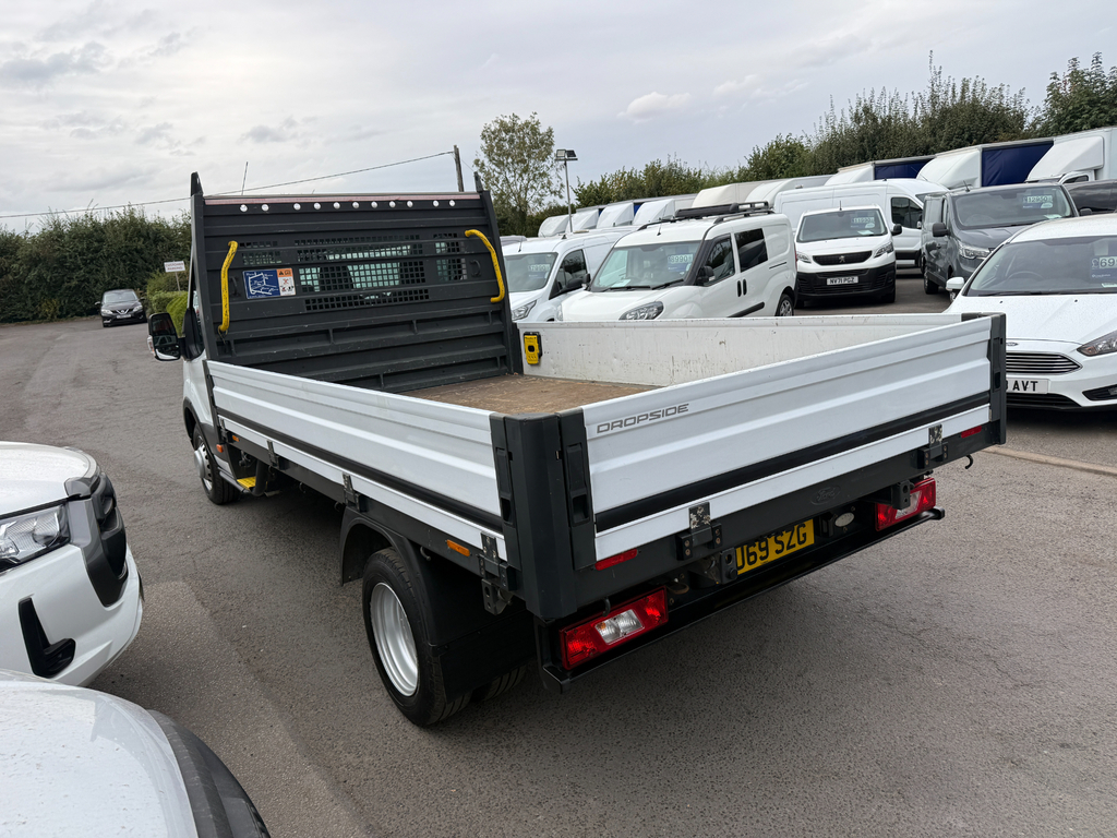 Ford Transit Custom 350 Leader Ecoblue Dropside L3 Lwb Eu6 NU69SZG White #5