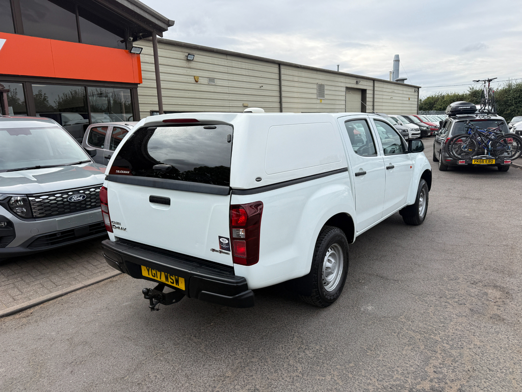 Isuzu D-Max Td Dcb 4X4 Truckman Top No Vat YG17WSW White #3