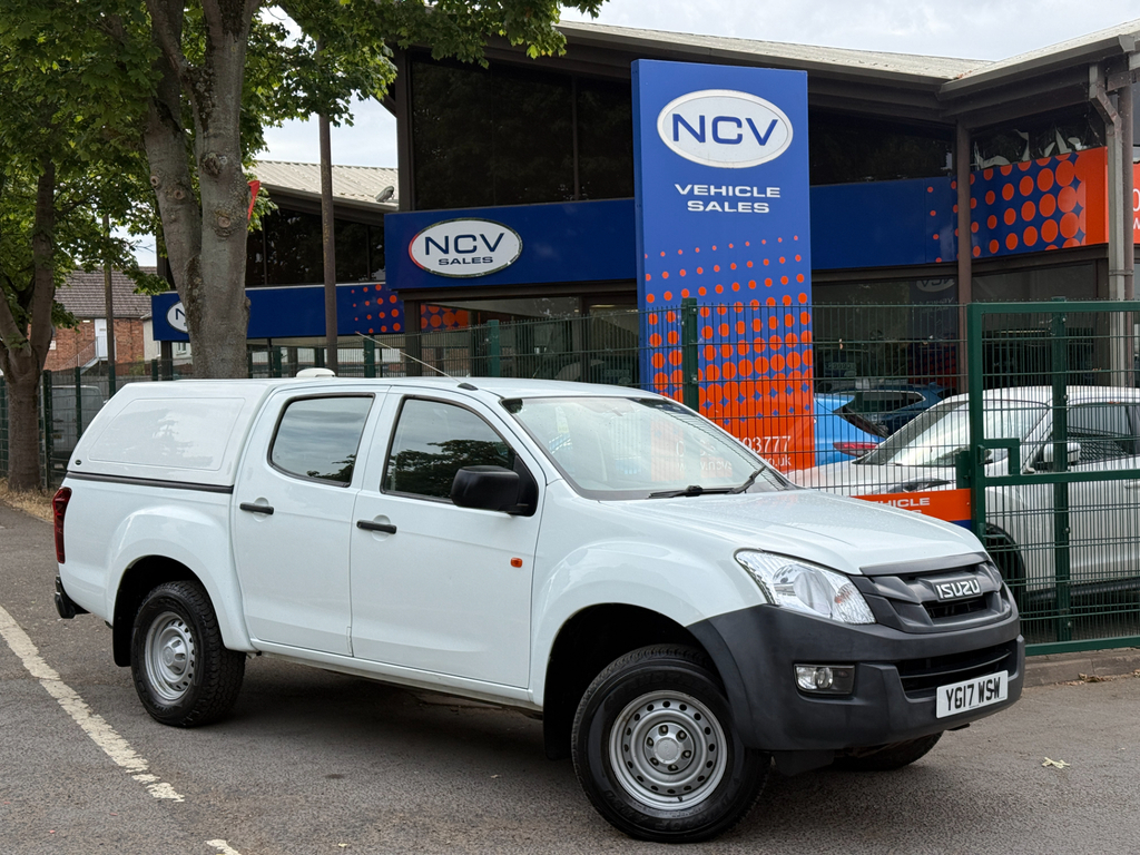 Isuzu D-Max Td Dcb 4X4 Truckman Top No Vat White