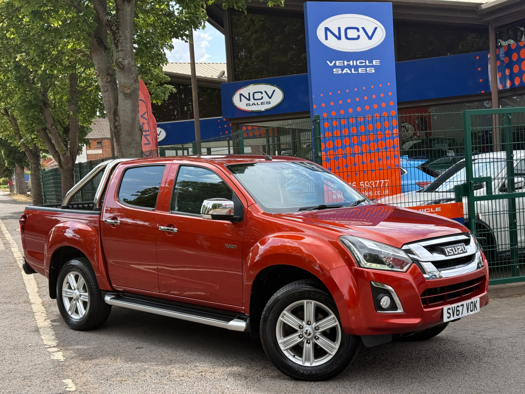 Isuzu D-Max Pickup Red