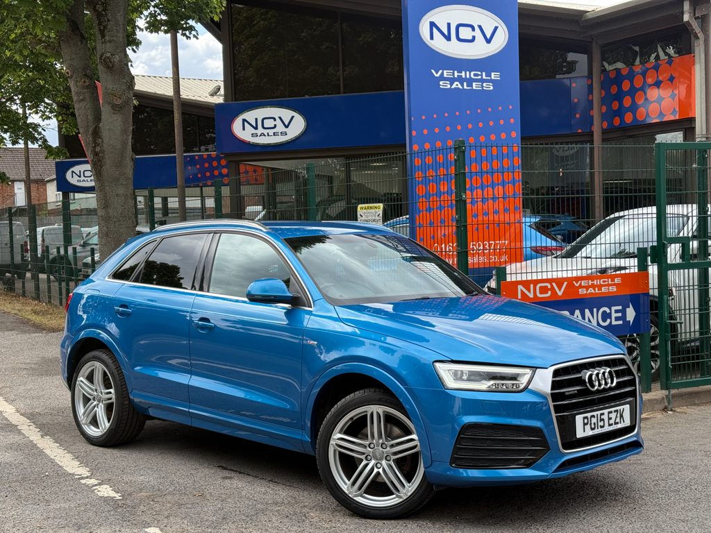 Audi Q3 Tdi Quattro S Line Plus 4X4 Blue
