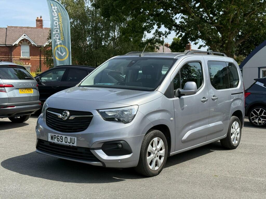 Vauxhall Combo Life 1.2 Turbo Energy Euro 6 Ss 7 Seat WP69OJU Grey #3
